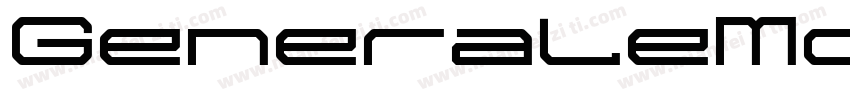 GeneraleMono C字体转换